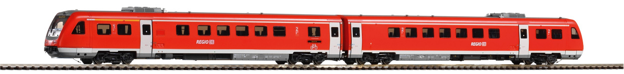 PIKO 59430 - H0 - Dieseltriebwagen Regioswinger VT 612 der DB AG; Ep. V
